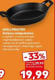 Grillmeister Żeliwna minipatelnia