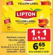 Lipton herbata czarna YELLOW LABEL