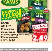 Kamis Air Fry Przyprawa do kurczaka Kentucky, gyros, koresku, rożne rodzaje