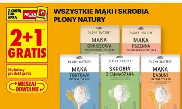 Wszystkie mąki i skrobia Plony Natury