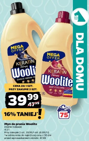 Płyn do prania Woolite