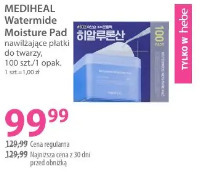 Mediheal Watermide Moisture Pad nawilżające płatki do twarzy