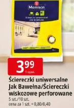 Ściereczki uniwersalne Jak Bawełna/Ściereczki wiskozowe perforowane Mamison