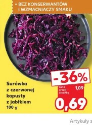 Surówka z czerwonej kapusty z jabłkiem