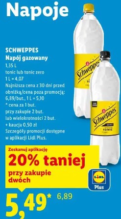 Schweppes napój gazowany