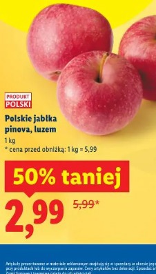 Polskie jabłka pinova