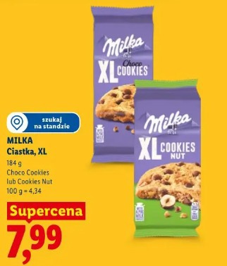 Milka Ciastka, XL