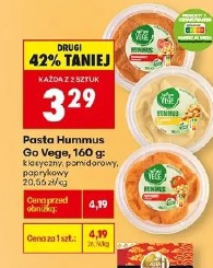 Pasta Hummus Go Vege