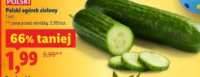 Polski ogórek zielony