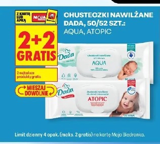 Chusteczki nawilżane Dada Aqua, Atopic