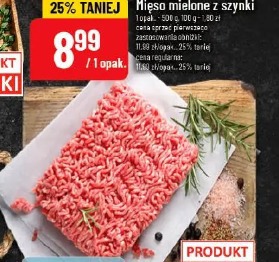 Mięso mielone z szynki