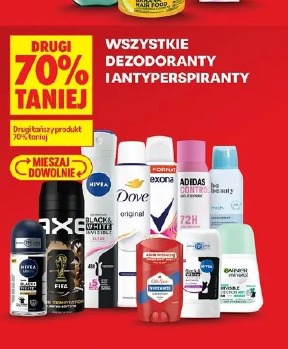Wszystkie dezodoranty i antyperspiranty