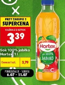 Sok 100% jabłko Hortex
