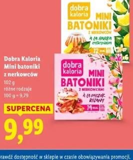 Dobra Kaloria Mini batoniki z nerkowców