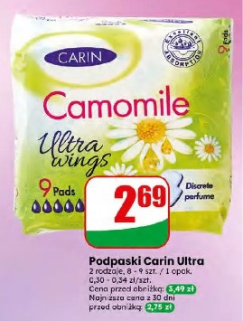 Podpaski Carin Ultra Camomile