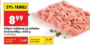 Mięso mielone ze schabu Kraina Mięs