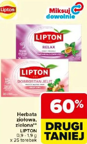 Herbata ziołowa, zielona LIPTON