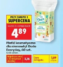 Płatki kosmetyczne dla niemowląt Dada Everyday