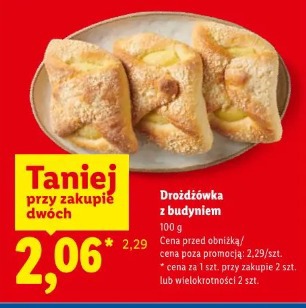 Drożdżówka z budyniem