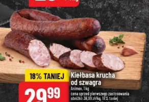 Kiełbasa krucha od szwagra Animex