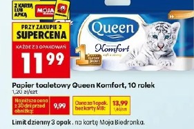 Papier toaletowy Queen Komfort