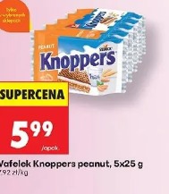 Wafelek Knoppers peanut