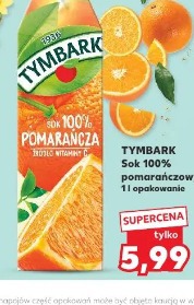 Tymbark sok 100% pomarańczowy