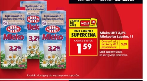 Mleko UHT 3,2% Mlekovita Łączka