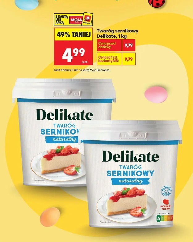 Twaróg sernikowy Delikate