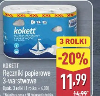 Kokett Ręczniki papierowe 3-warstwowe