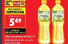 Olej rzepakowy Polski