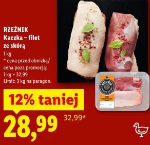 Rzeźnik Kaczka – filet ze skórą