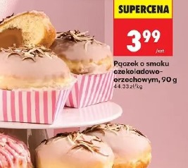 Pączek o smaku czekoladowo-orzechowym