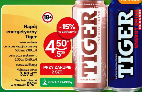 Napój energetyczny Tiger