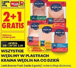 Wszystkie wędliny w plastrach Kraina Wędlin na co dzień