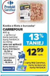 Kostka z fileta z kurczaka CARREFOUR
