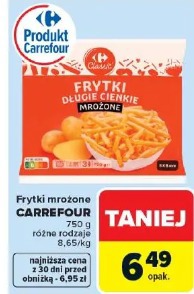 Frytki mrożone CARREFOUR