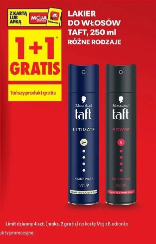 Lakier do włosów Taft 250 ml różne rodzaje