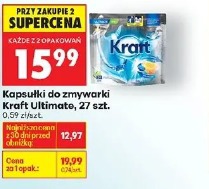 Kraft Ultimate kapsułki do zmywarki