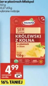 Ser w plastrach Mlekpol