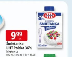 Śmietanka UHT Polska 36% Mlekovita