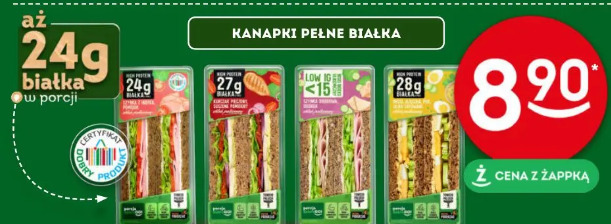 Kanapki pełne białka