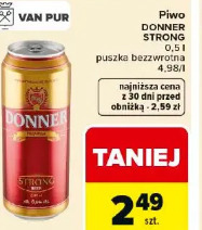 Donner Strong piwo