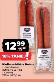 Kiełbasa Mistrz Rohus perelowska z gęsiną