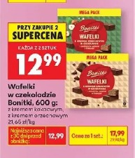Wafelki w czekoladzie Bonitki