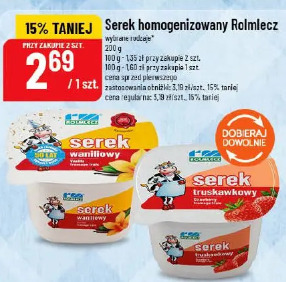 Serek homogenizowany Rolmlecz