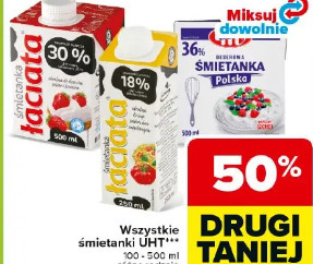 Wszystkie śmietanki UHT