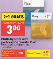 Płatki hydrożelowe pod oczy Be Beauty, 2 szt.