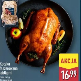 Kaczka faszerowana jabłkami