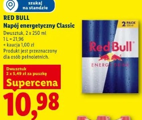 Red Bull Napój energetyczny Classic